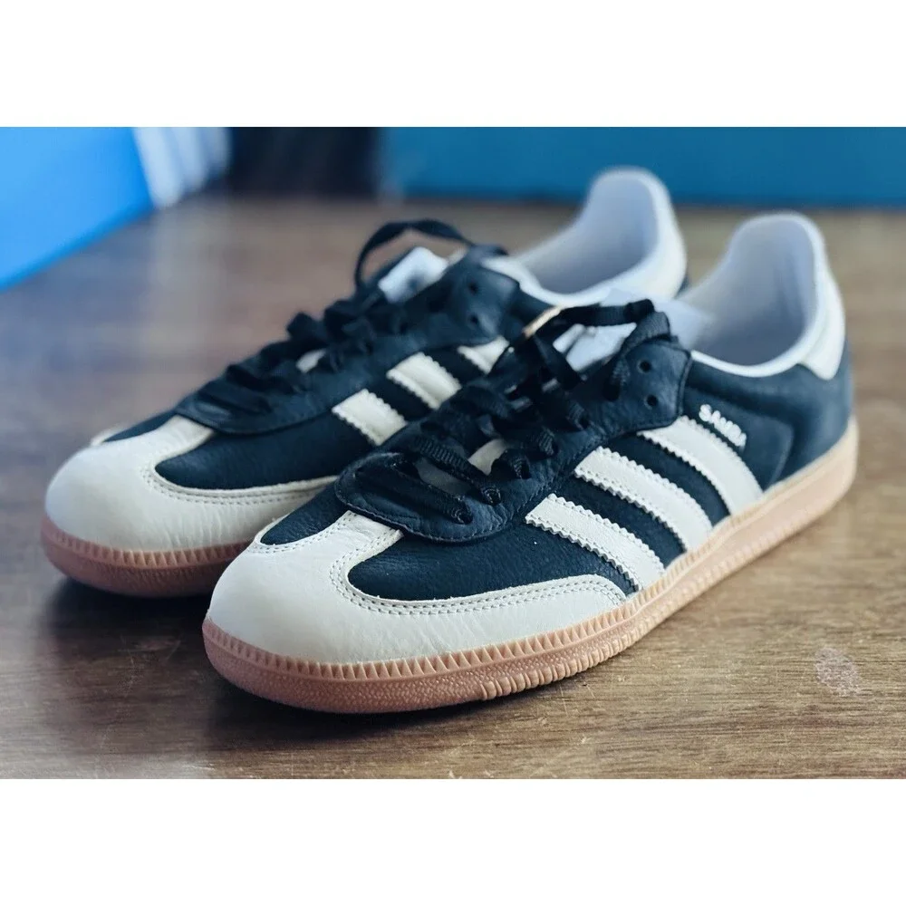 Women’s Size 9 adidas Samba OG Core Black Cloud White Gum IE5836 NIB
